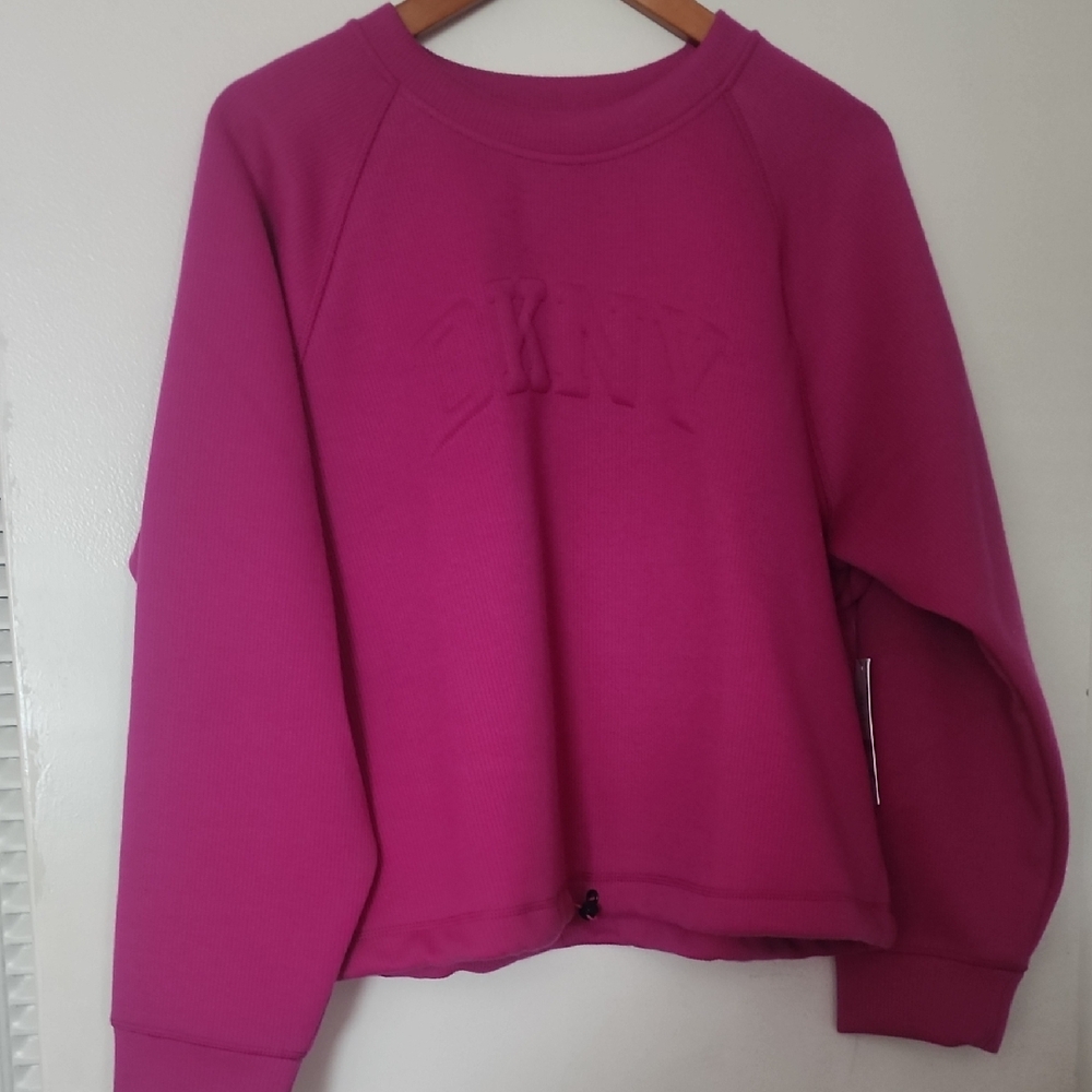 DKNY Magenta Sweatshirt